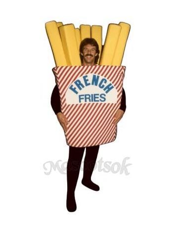 French Fries Mascot Costume