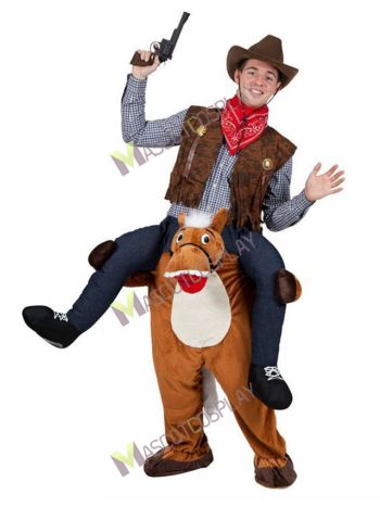 Horse Carry Me Mascot Costume