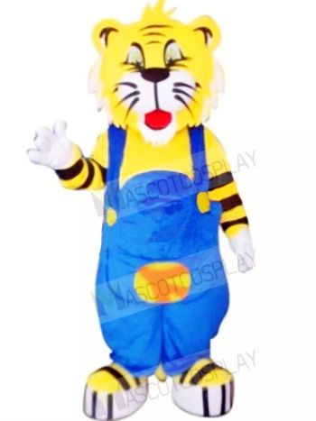 Cute Cartoon Tiger Mascot Costumes 