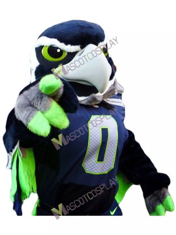 Seattle Seahawks Blitz the Seahawk BOOM the Seahawk Mascot Costumes Cheerleaders