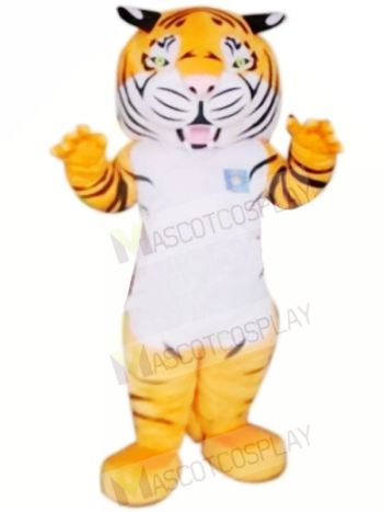 Fierce Adult Tiger Mascot Costumes 