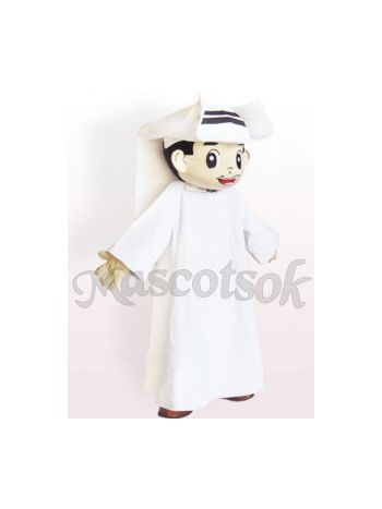 Arab Man Plush Adult Mascot Costume