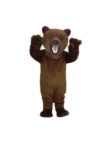 New Fierce Grizzly Bear Mascot Costume