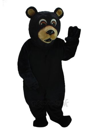 New Black Bear Mascot Costume
