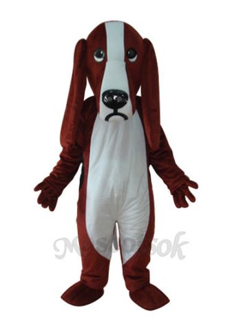 Dog Short Plush Adult Mascot Costume 