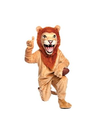 Adult African Lion Mascot Costume