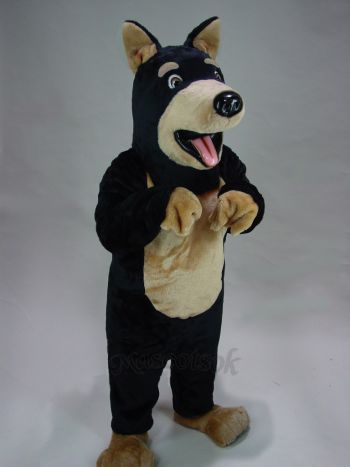 New Doberman Dog Mascot Costume