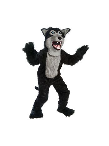 Adult Wolf Mascot Costume