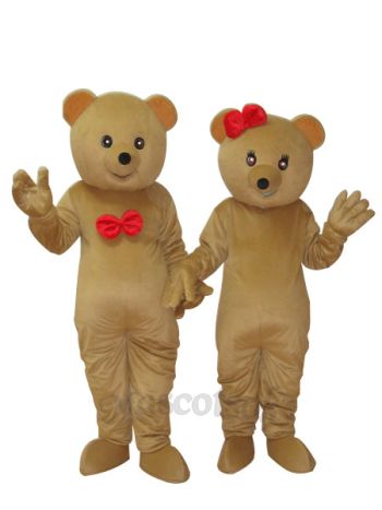 Teddy Bear Mascot Adult Costume 