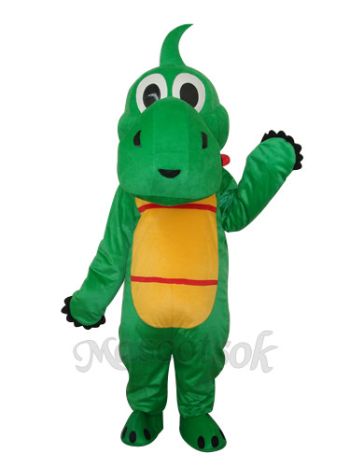 Yoshi Dinosaur Mascot Adult Costume 