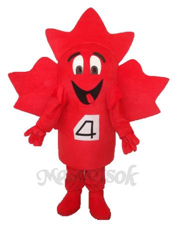 Maple Leaves Mascot Adult Costume 