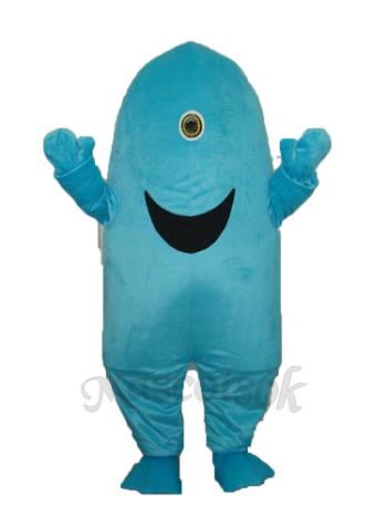 One-eyed Monster Mascot Adult Costume