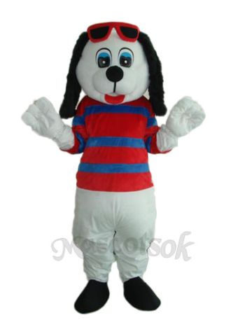 Happy Dog Mascot Adult Costume 