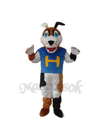 Mitt Dog Mascot Adult Costume 
