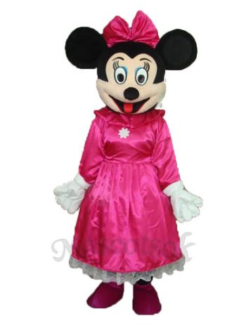 Plum Red Ding Mini Mascot Adult Costume 