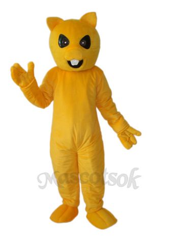 Yellow Squirrel Mascot Adult Costume 