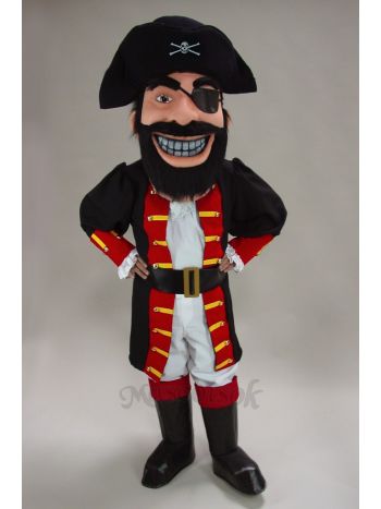Redbeard Pirate Costume Mascot