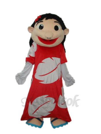 Star Girl Mascot Adult Costume 