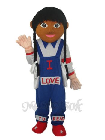 Cowgirl (gold face) Mascot Adult Costume 