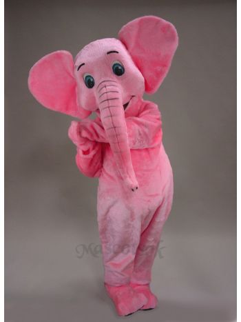 New Pink Elephant Mascot Costume
