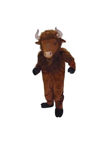 Friendly Buffalo Mascot Costume