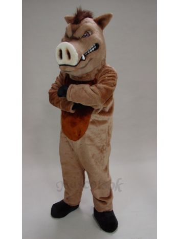 New Wild Boar Pig Hog Mascot Costume