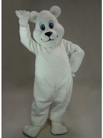New Breezy Polar Bear Mascot Costume