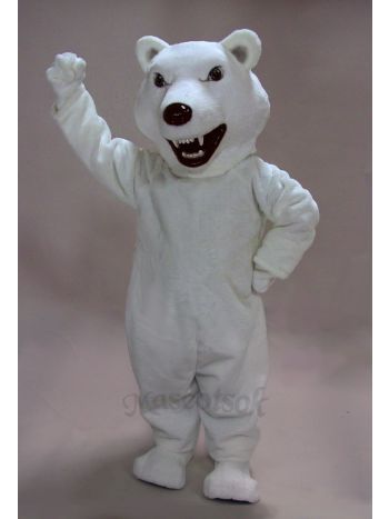 New Mean Polar Bear Mascot