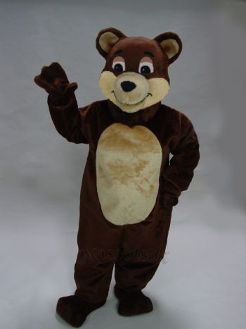 New Chocolate Bear Mascot Costume