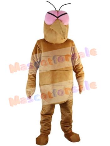 Tan Mosquito Mascot Costume