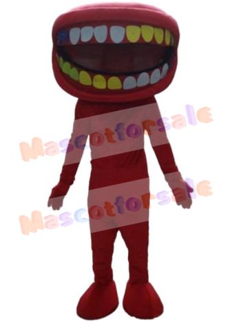 Grotesque Mouth Mascot Costume