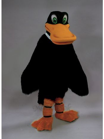 New Black Duck Mascot Costume