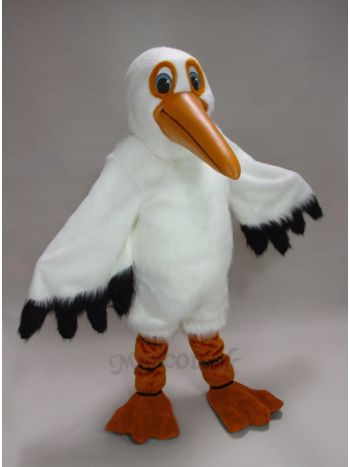 New Paulie Pelican Costume Mascot
