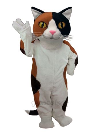 New Calico Cat Costume Mascot