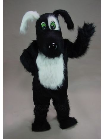 New Blackie Dog Costume Mascot