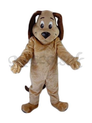 New Tan Dog Costume Mascot