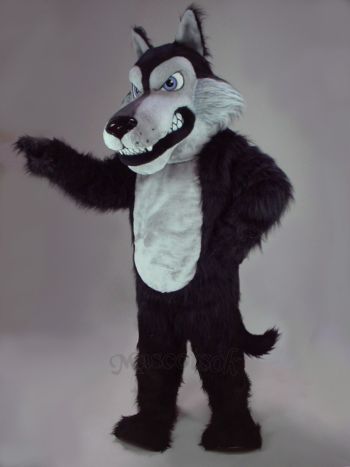 New Wolfey Wolf Costume Mascot