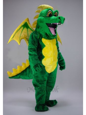 New Green Dragon Costume Mascot