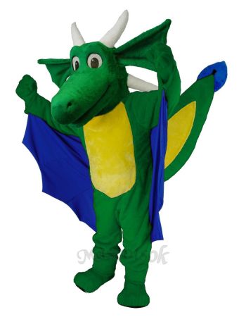 New Horned Dragon Mascot Costume