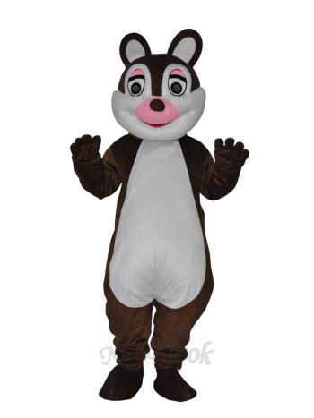 Cute little Squirrel Adult Mascot Costume 