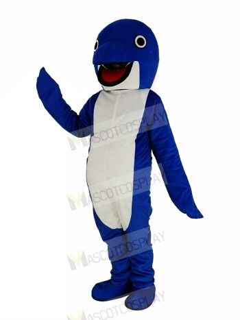 Cute Blue Whale Costume Mascot Animal