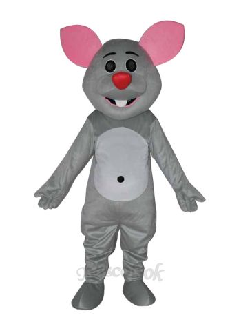 Grey mouse adult Mascot Costume 