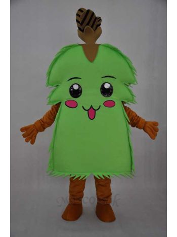 The Christmas tree, the tree elves, elves plush adult mascot costume 