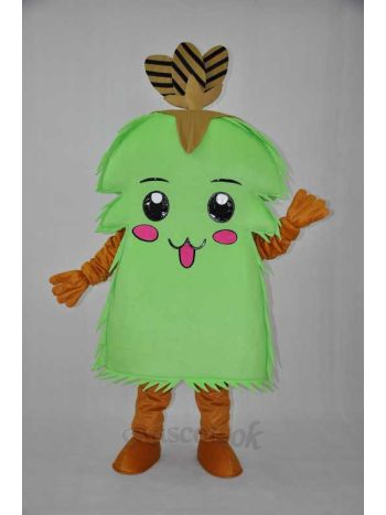 The Christmas tree, the tree elves, elves plush adult mascot costume 