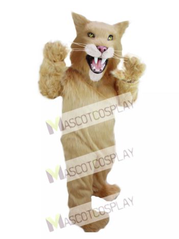 New Sabre Tooth Tiger Mascot Costume
