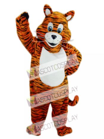 New Striped Tiger Mascot Costume