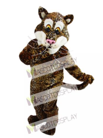 New Friendly Jaguar Mascot Costume 