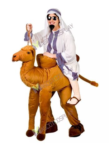 Camel Carry Me Mascot Costume Ride A Camel Fancy Dress 
