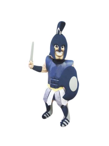 Happy Spartan Titan Trojan Mascot Costume