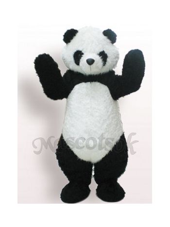 Black And White Panda Plush Adult Mascot Funny Costume
